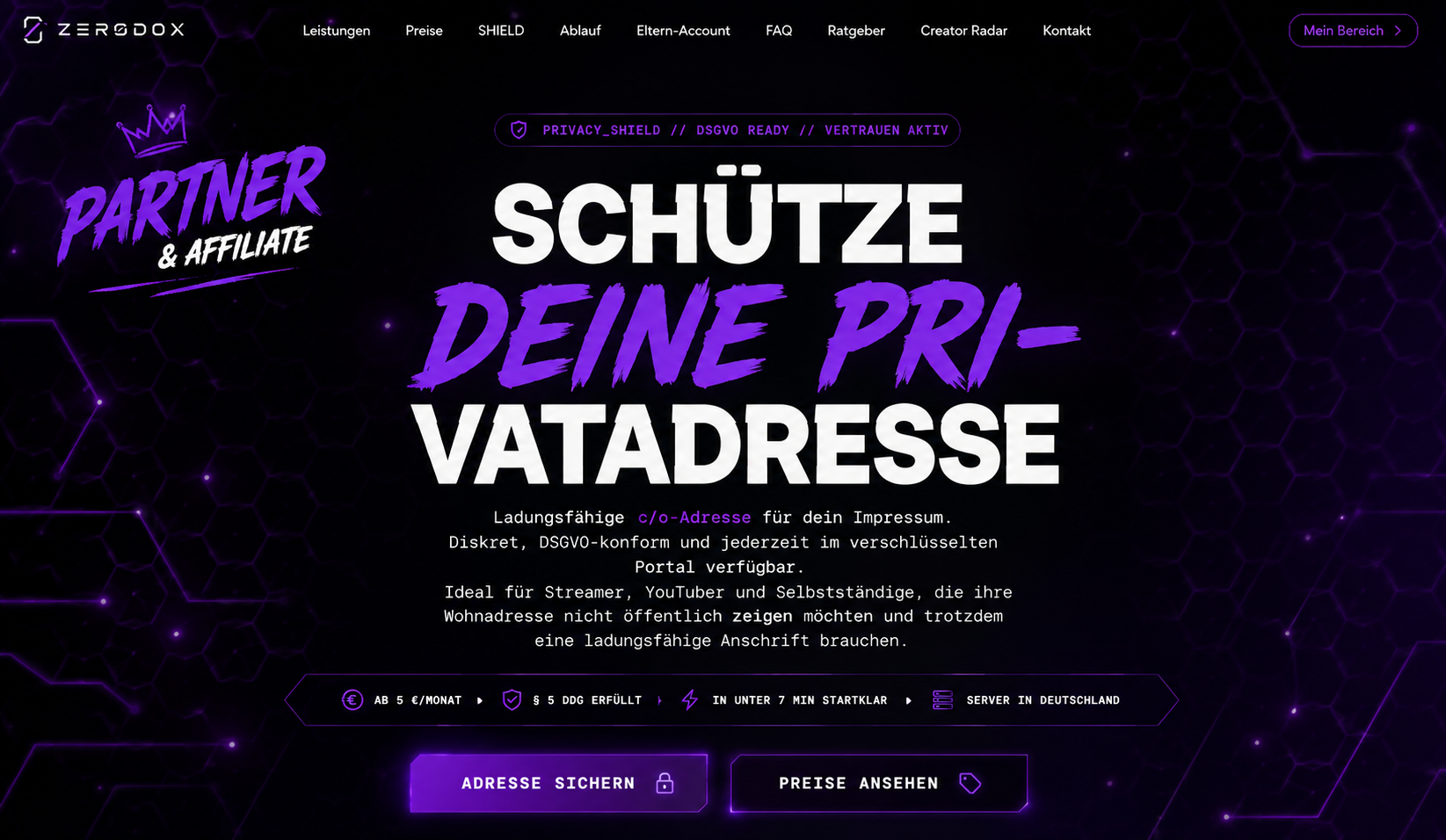 ZeroDox Partner